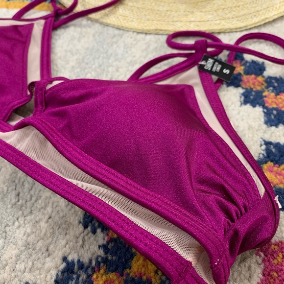 S- VICTORIA’S SECRET PINK BIKINI SWIM TOP - Picture 7 of 8